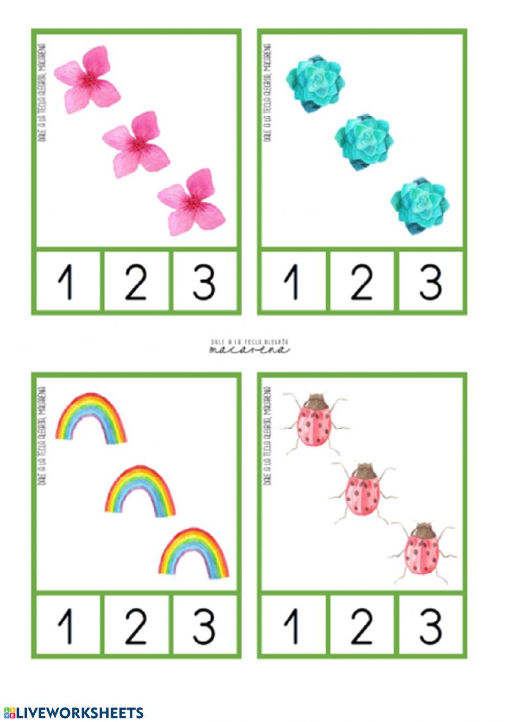 Conteo primaveral 1-2-3