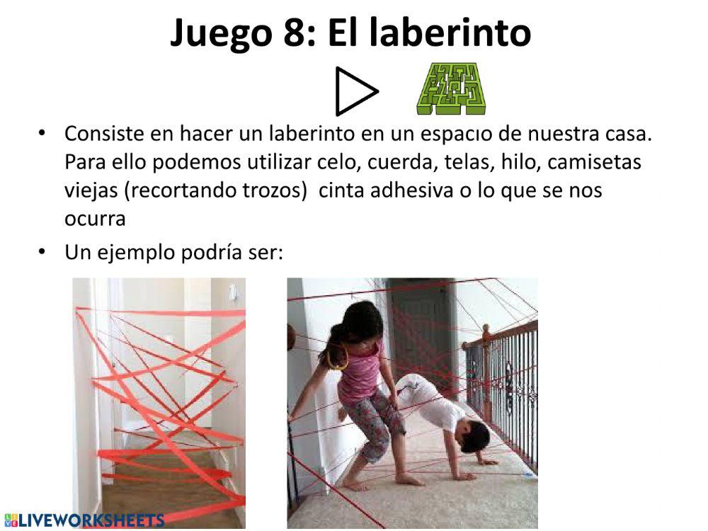 Juegos para hacer en casa Segunda Parte,