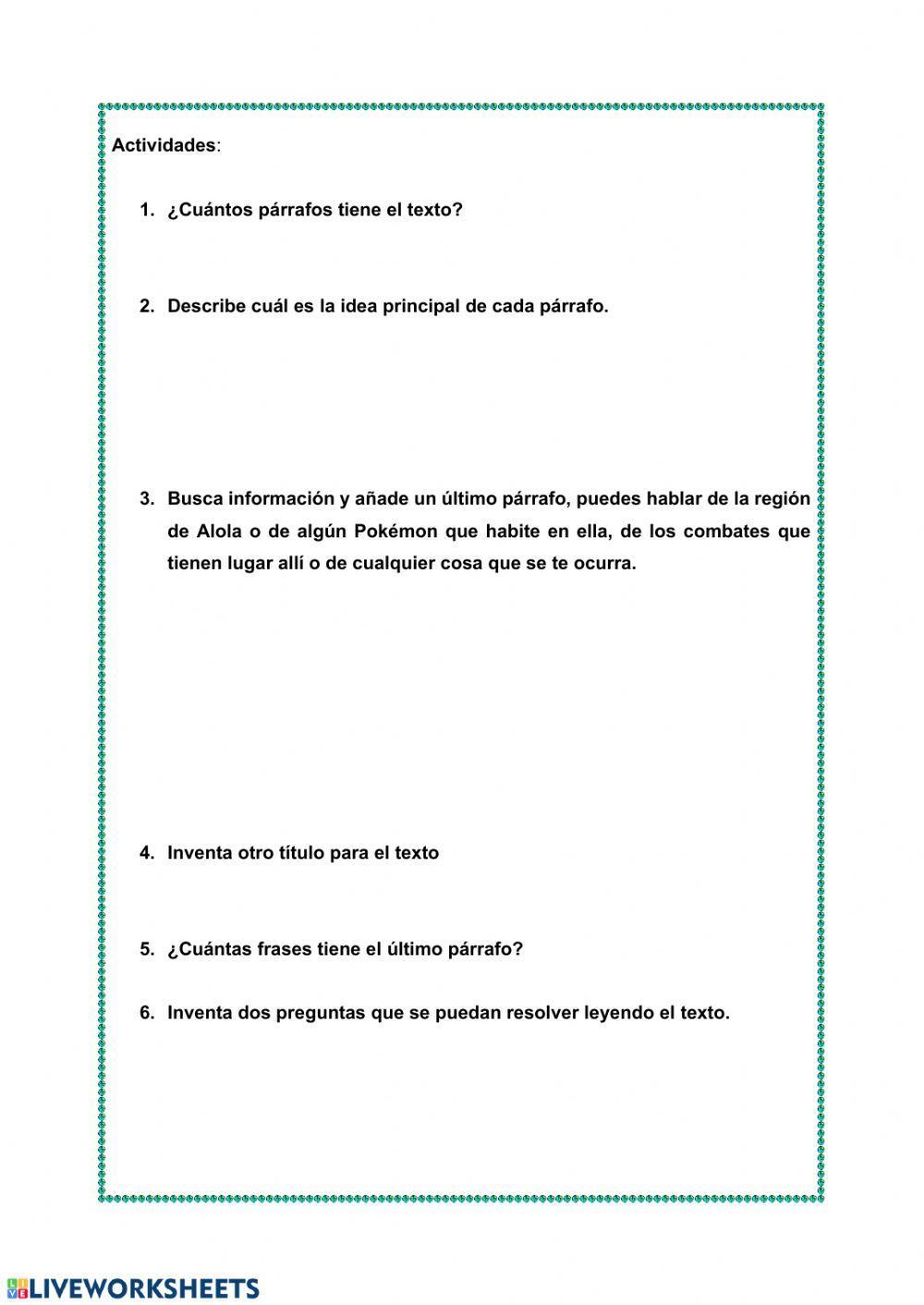 Los Pokemon de Alola