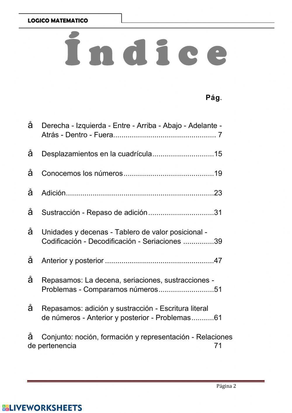 Cuaderno lógica-matemática