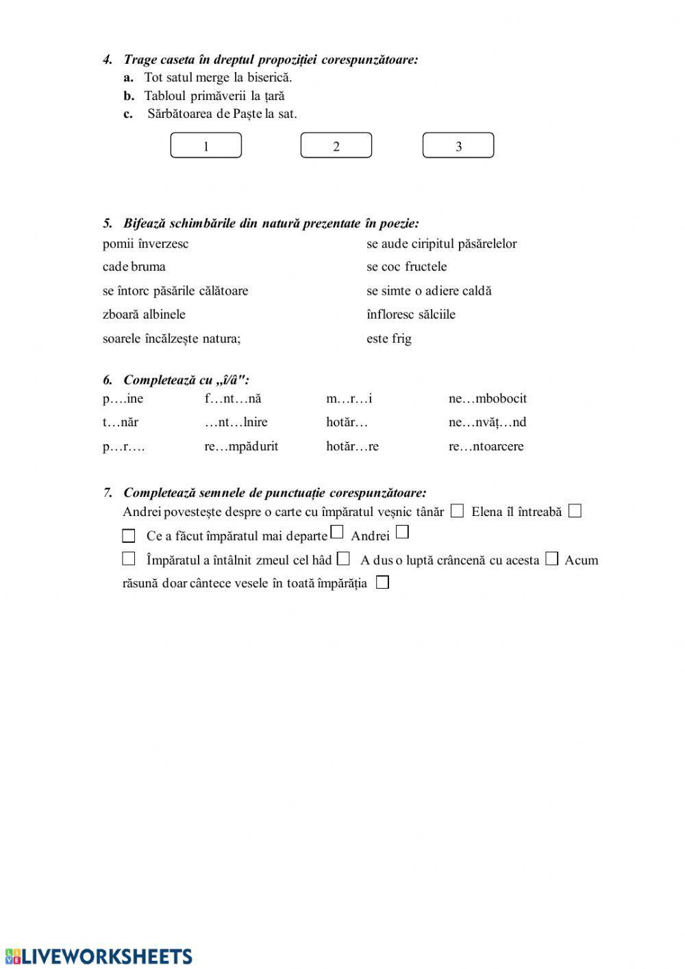 La Paști - George Coșbuc