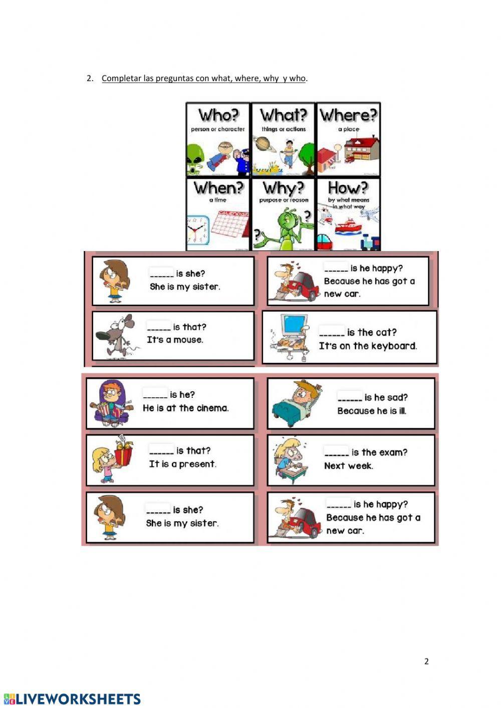 Verb to Be Questions 