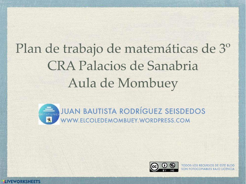 Unidad 1 matemáticas 3º parte 1