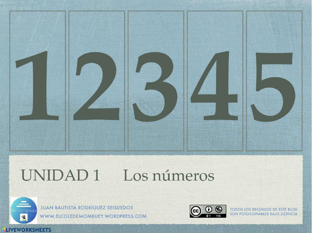 Unidad 1 matemáticas 3º parte 1