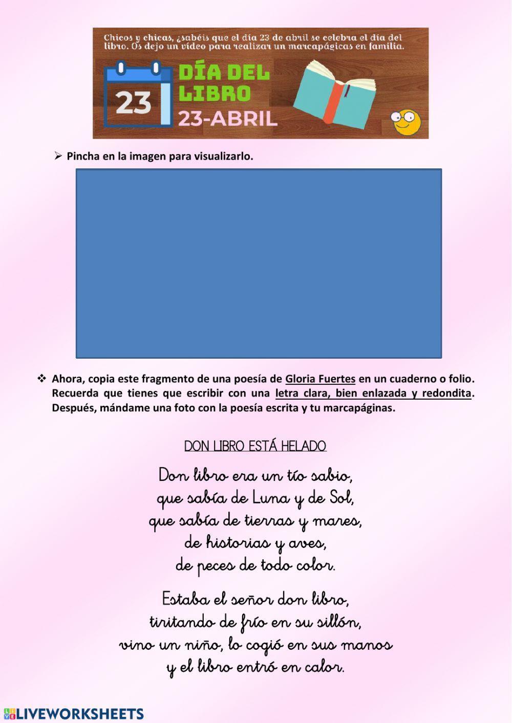 Día del libro Día del libro