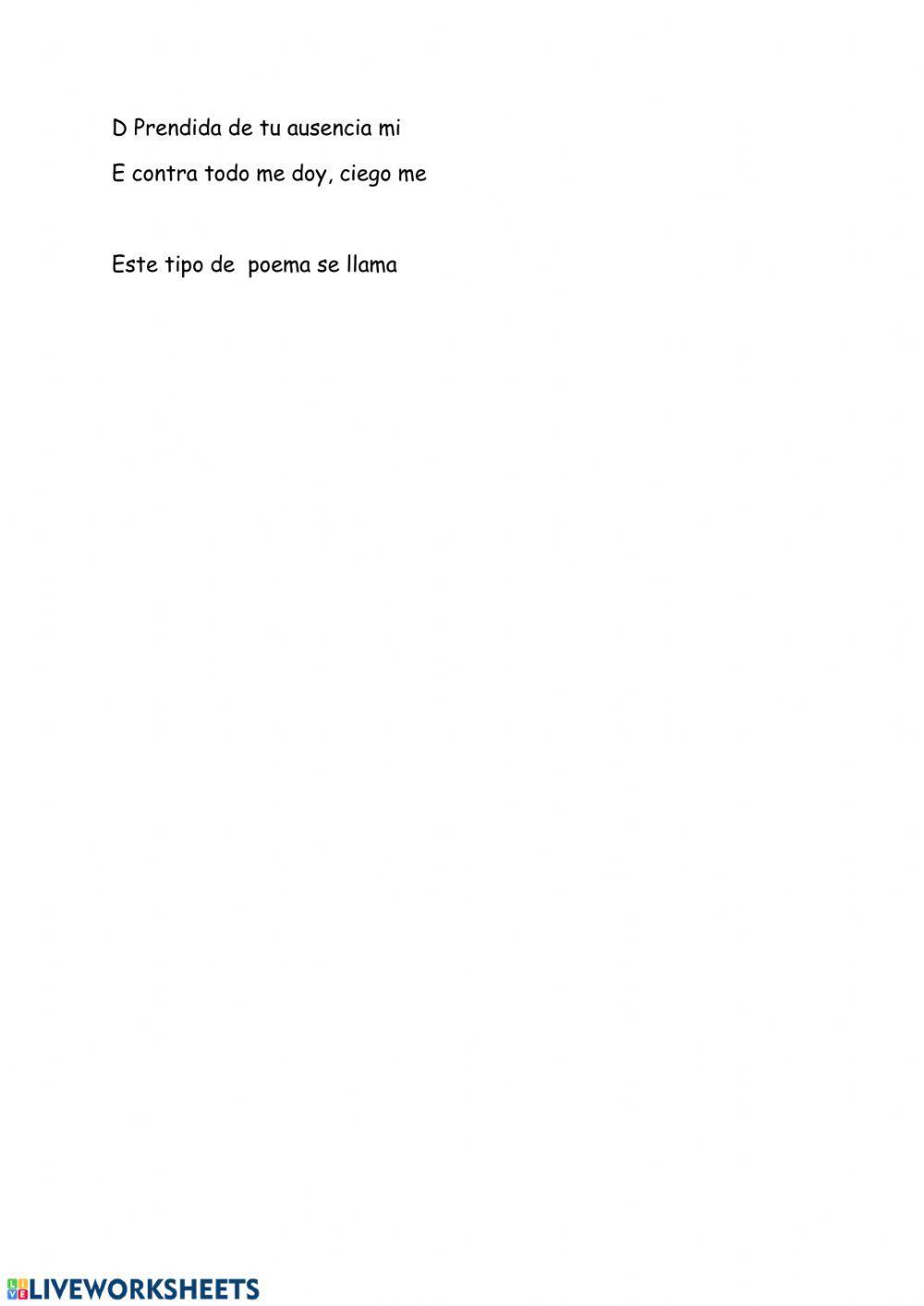 Recursos literarios y métrica Recursos literarios y métrica