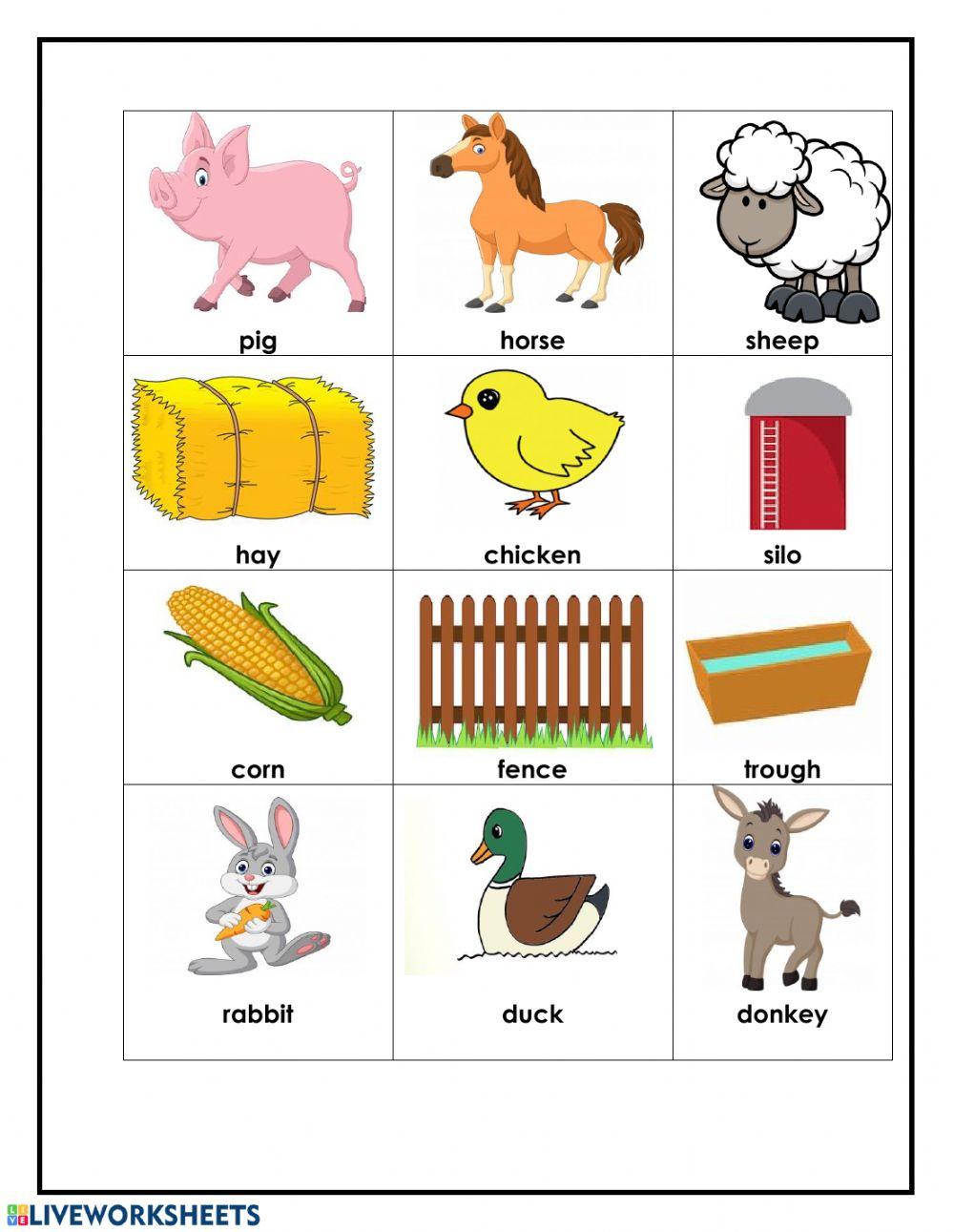 Farm animals