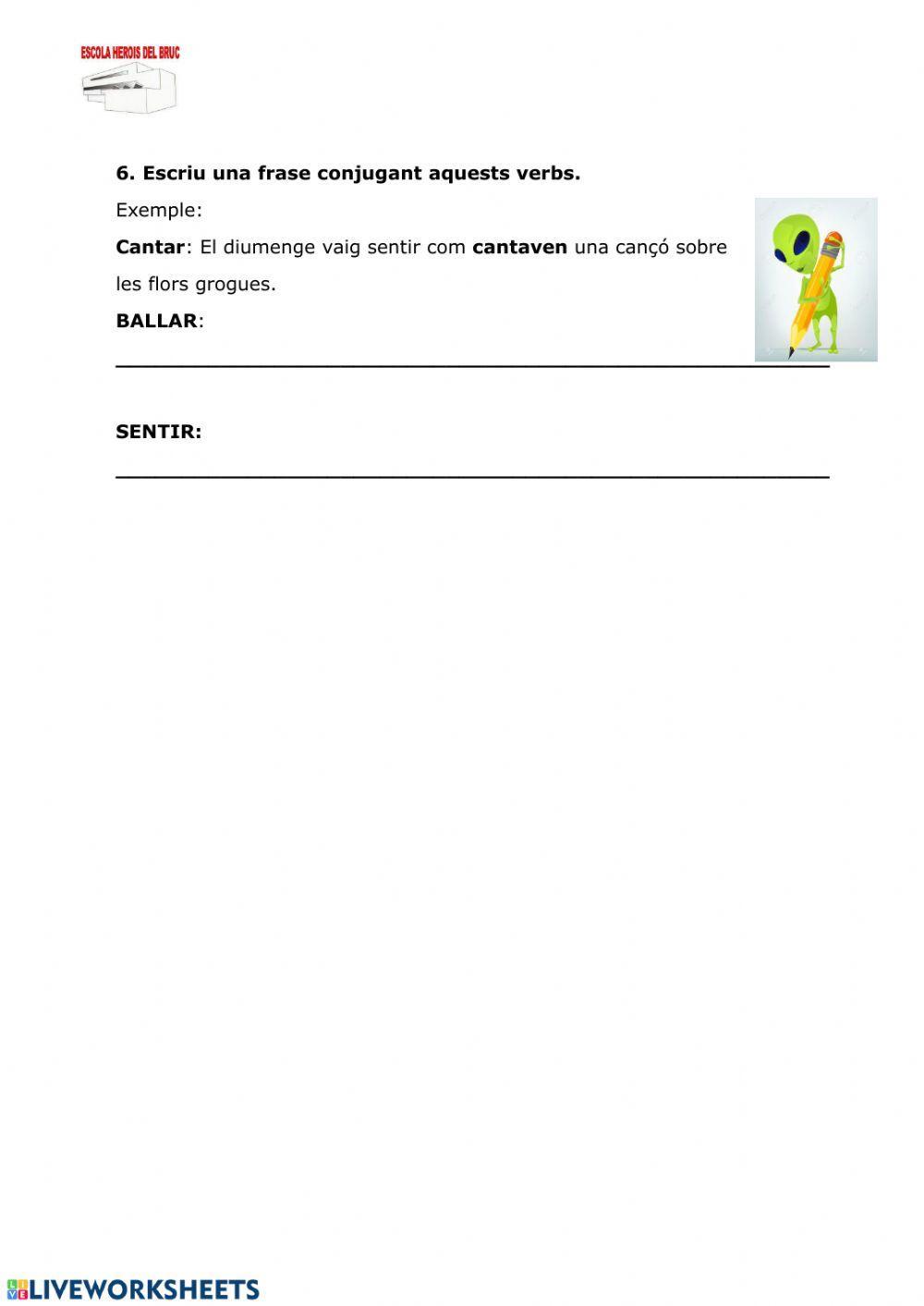 Els verbs Els verbs