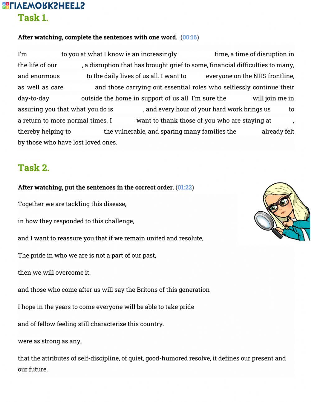 Queen Elizabeth II  delivers coronavirus address and calls for unity, saying 'we will succeed'