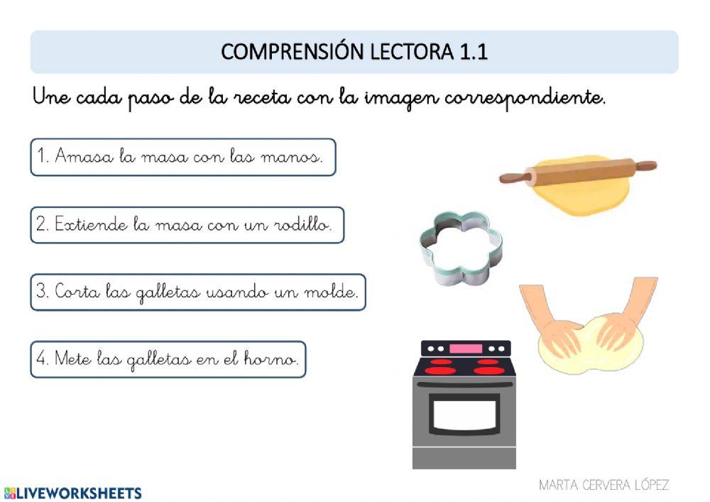 Comprensión lectora 1.1