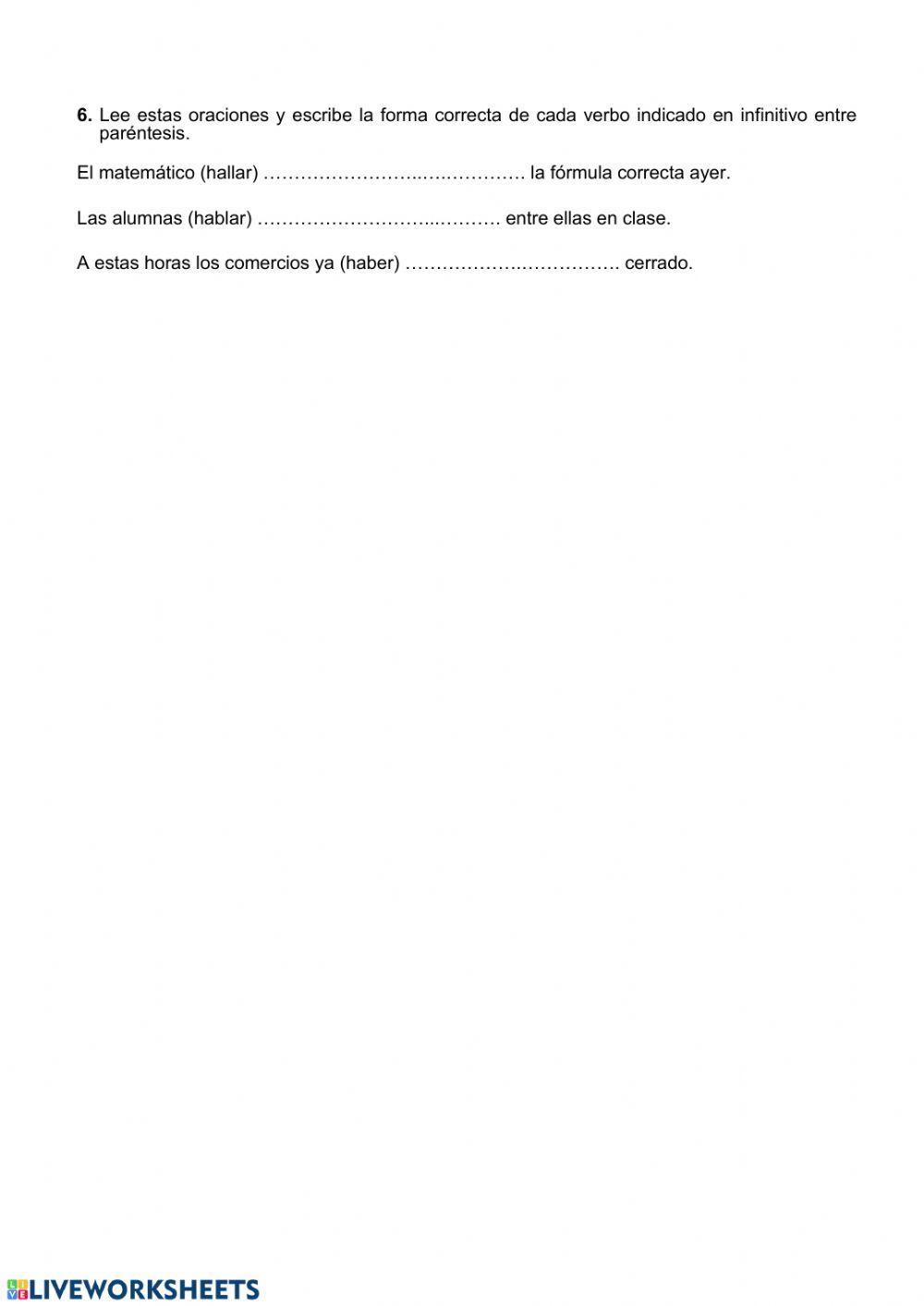 Comprensión lectora. Ortografía h