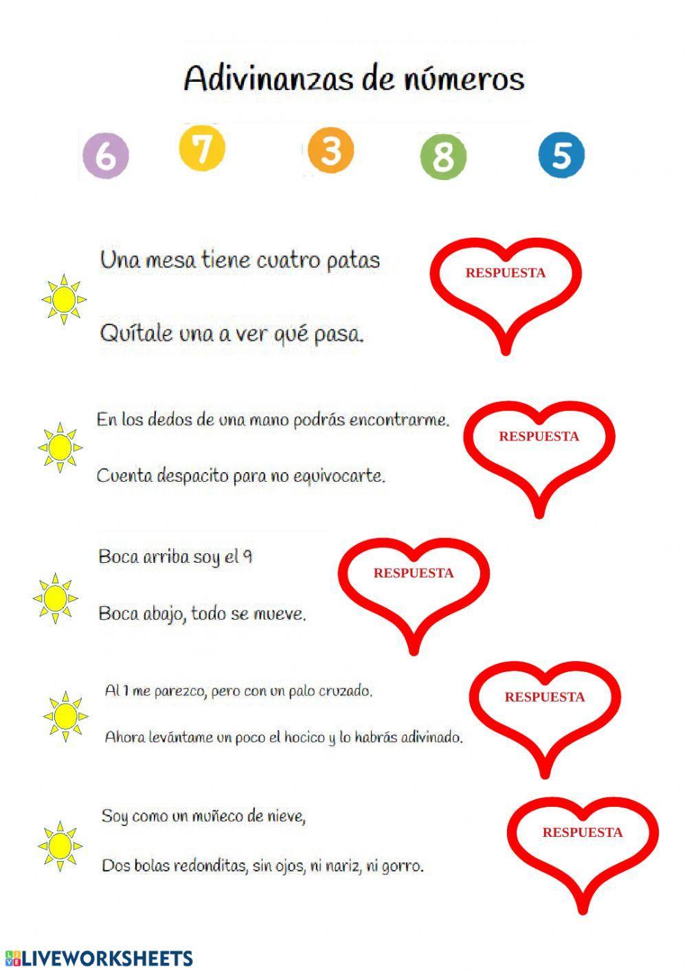 Adivinanzas de números