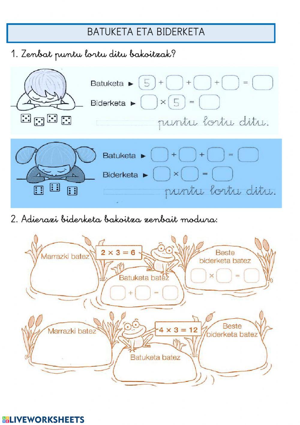 Eragiketak eta kalkuloa