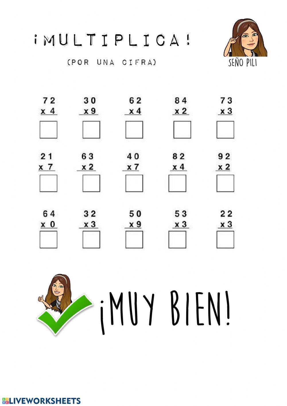 Multiplicaciones