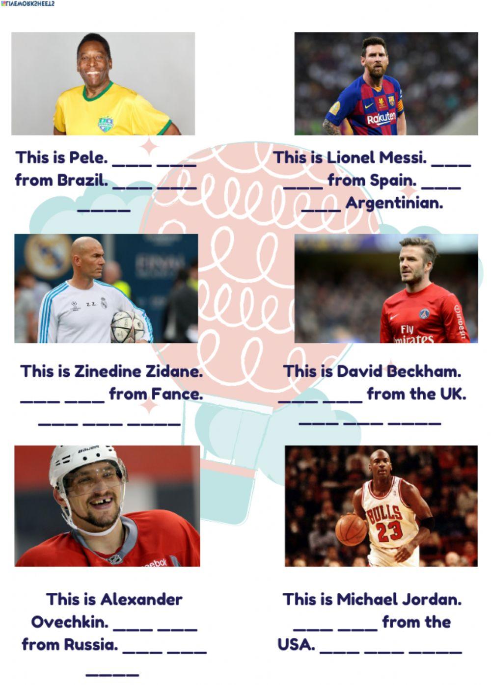 To be (Countries and Nationalities)