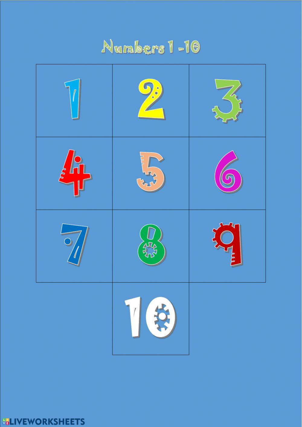 Numbers (1-10)