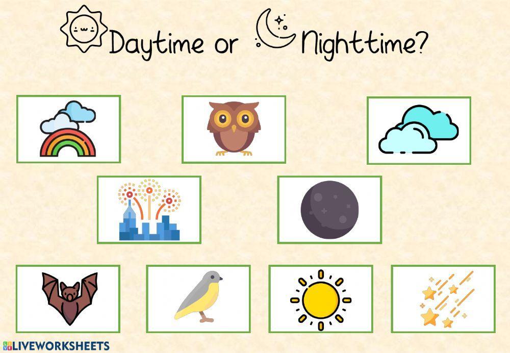Daytime or Nighttime?