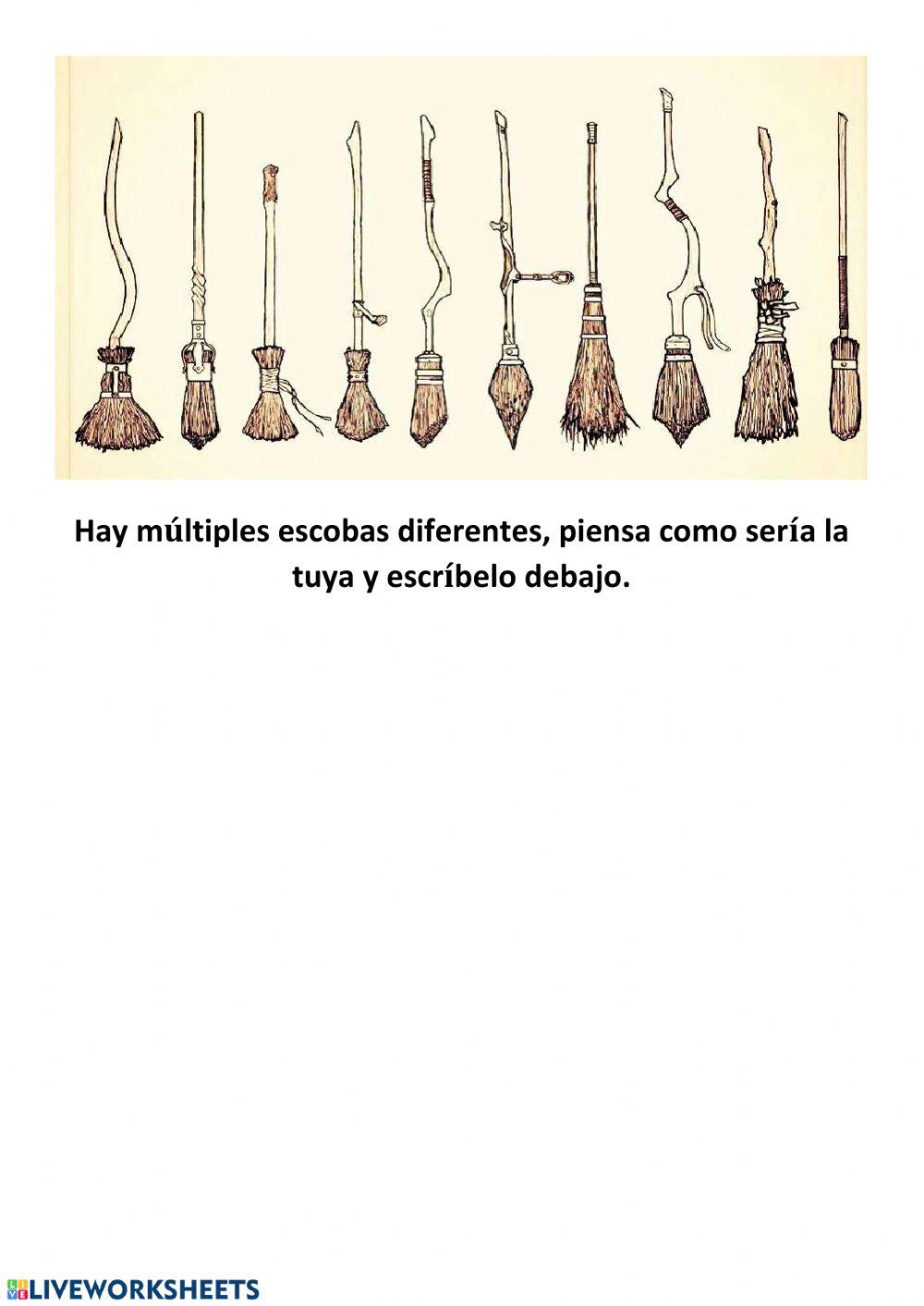 ¿Cómo es mi escoba?