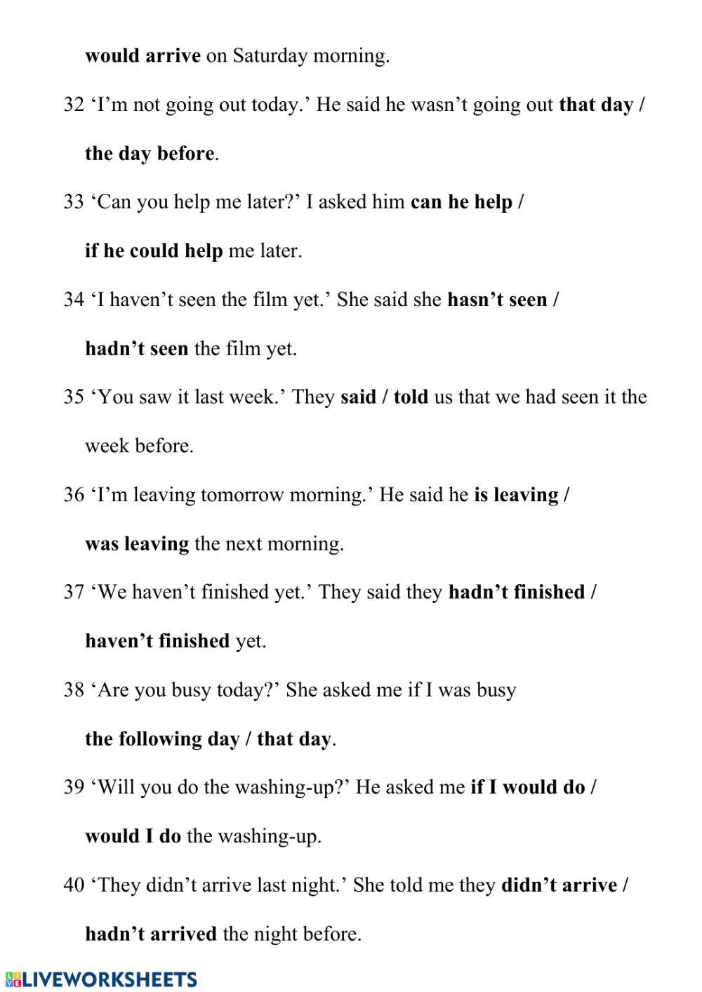 Grammar - mixed (No. 2)