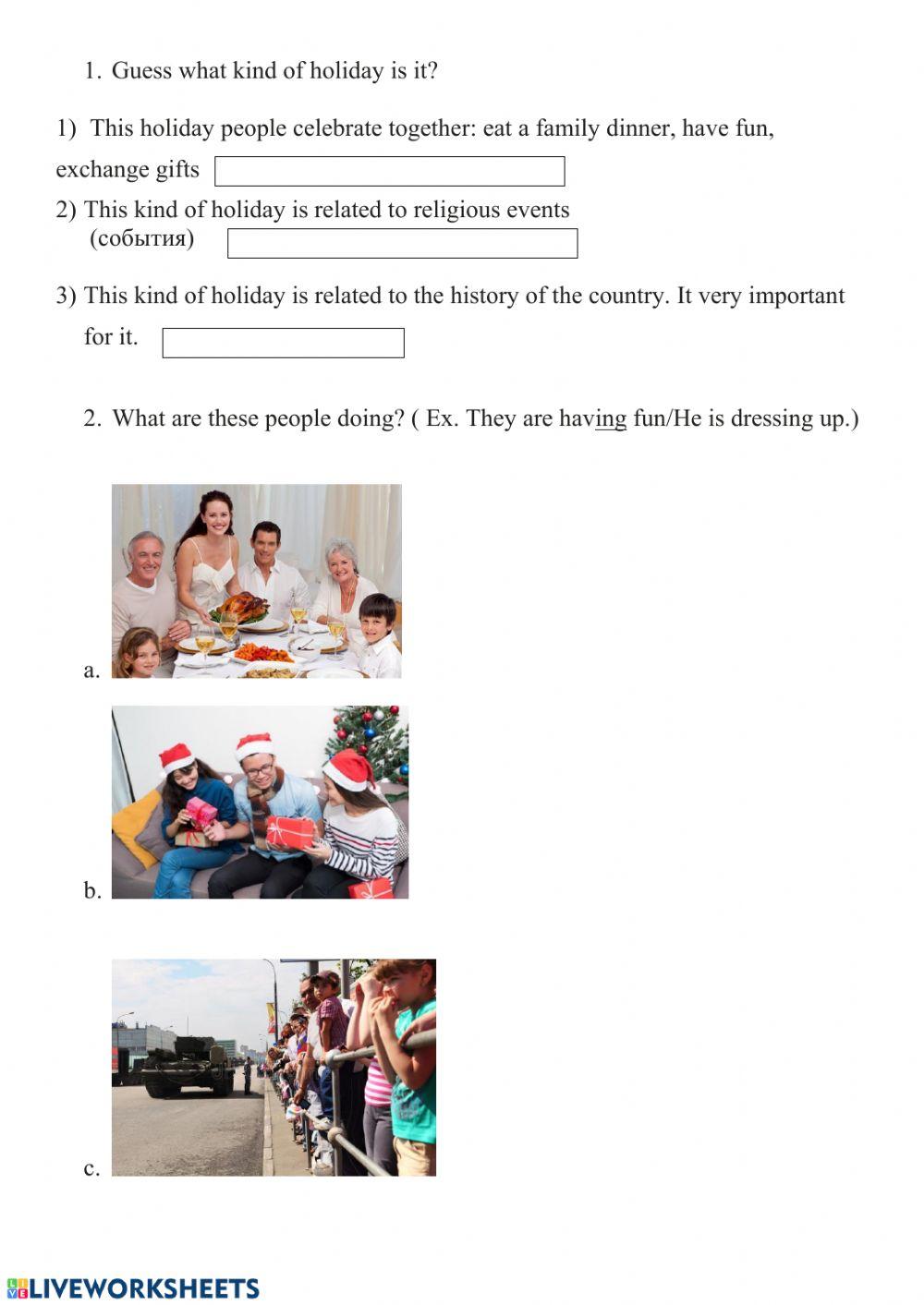 Spotlight 5 hollidays