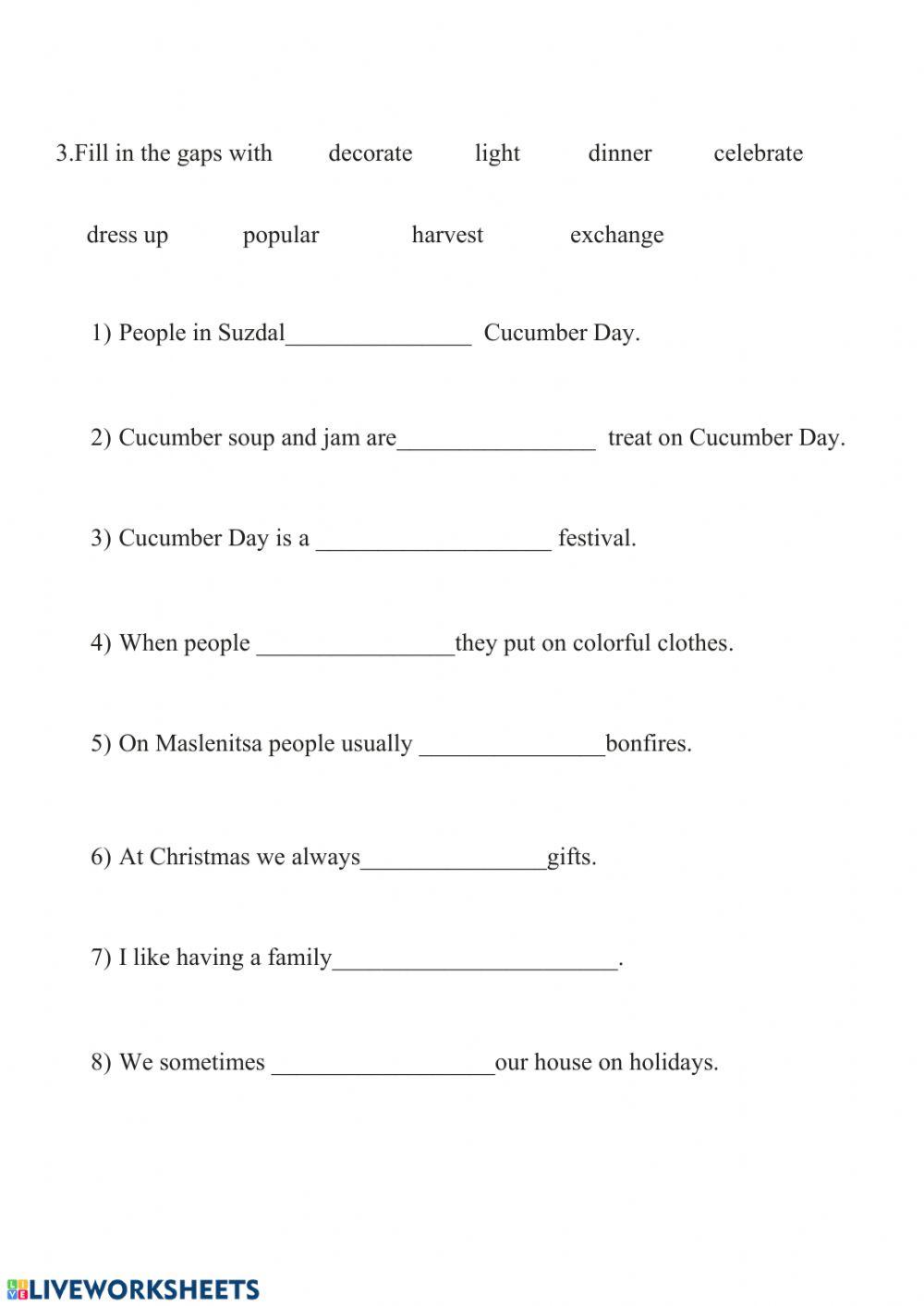 Spotlight 5 hollidays