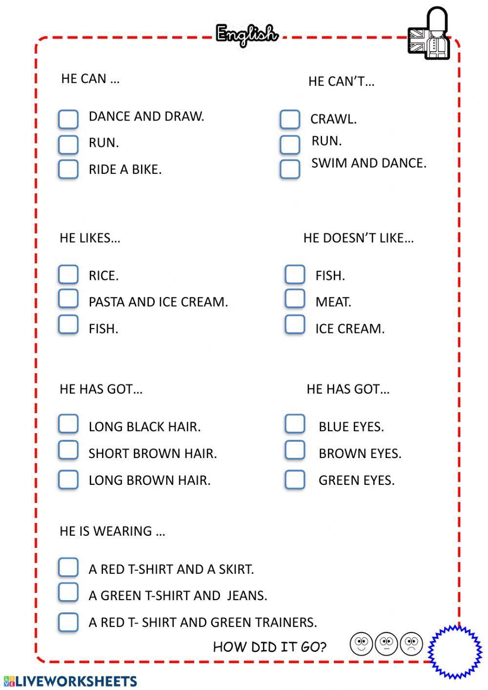 Reading comprehension