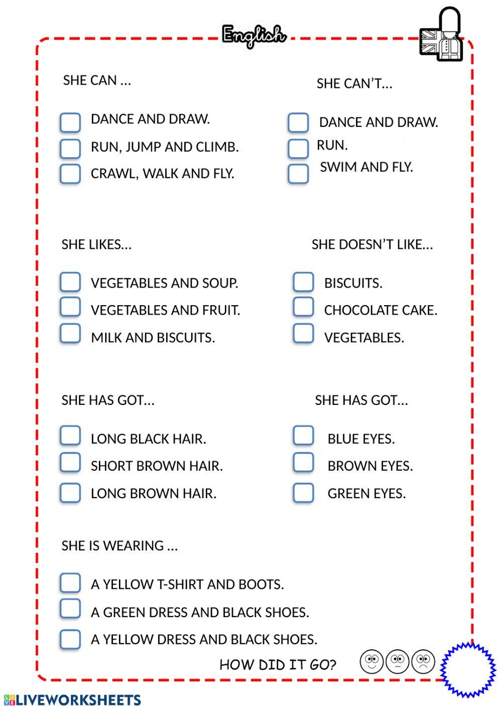 Reading comprehension