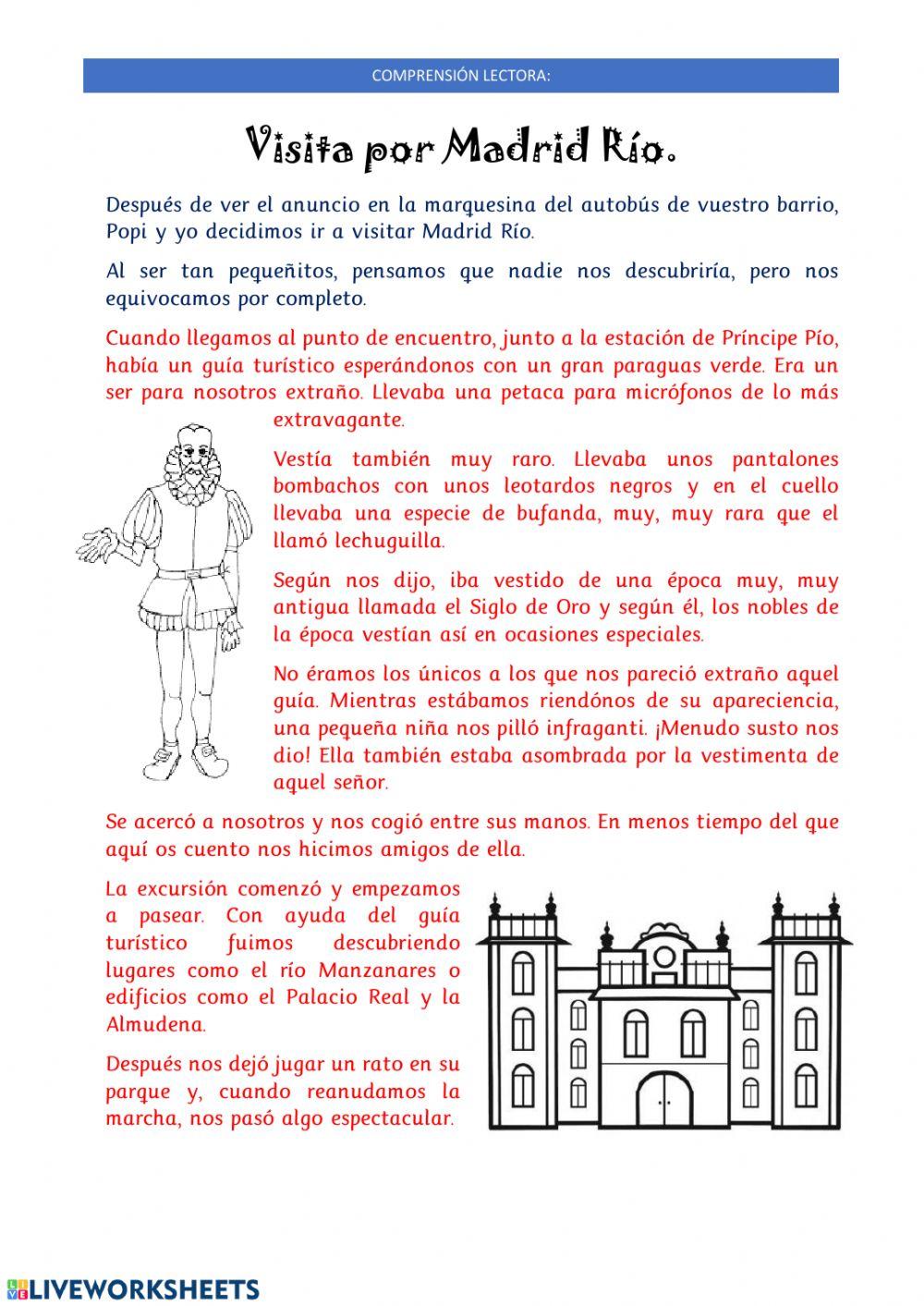 29 Abril: Comprensión lectora