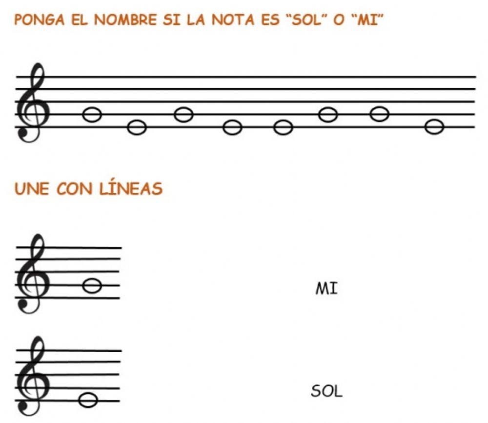 Sol - mi. - nombre notas