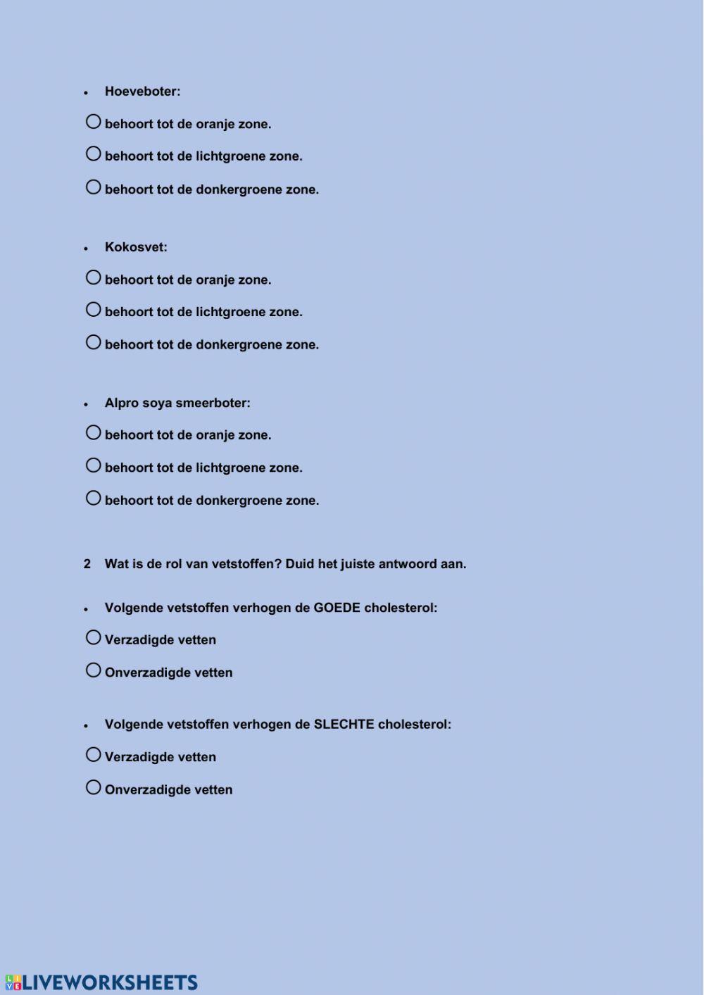 Smeer-en bereidingsvetten