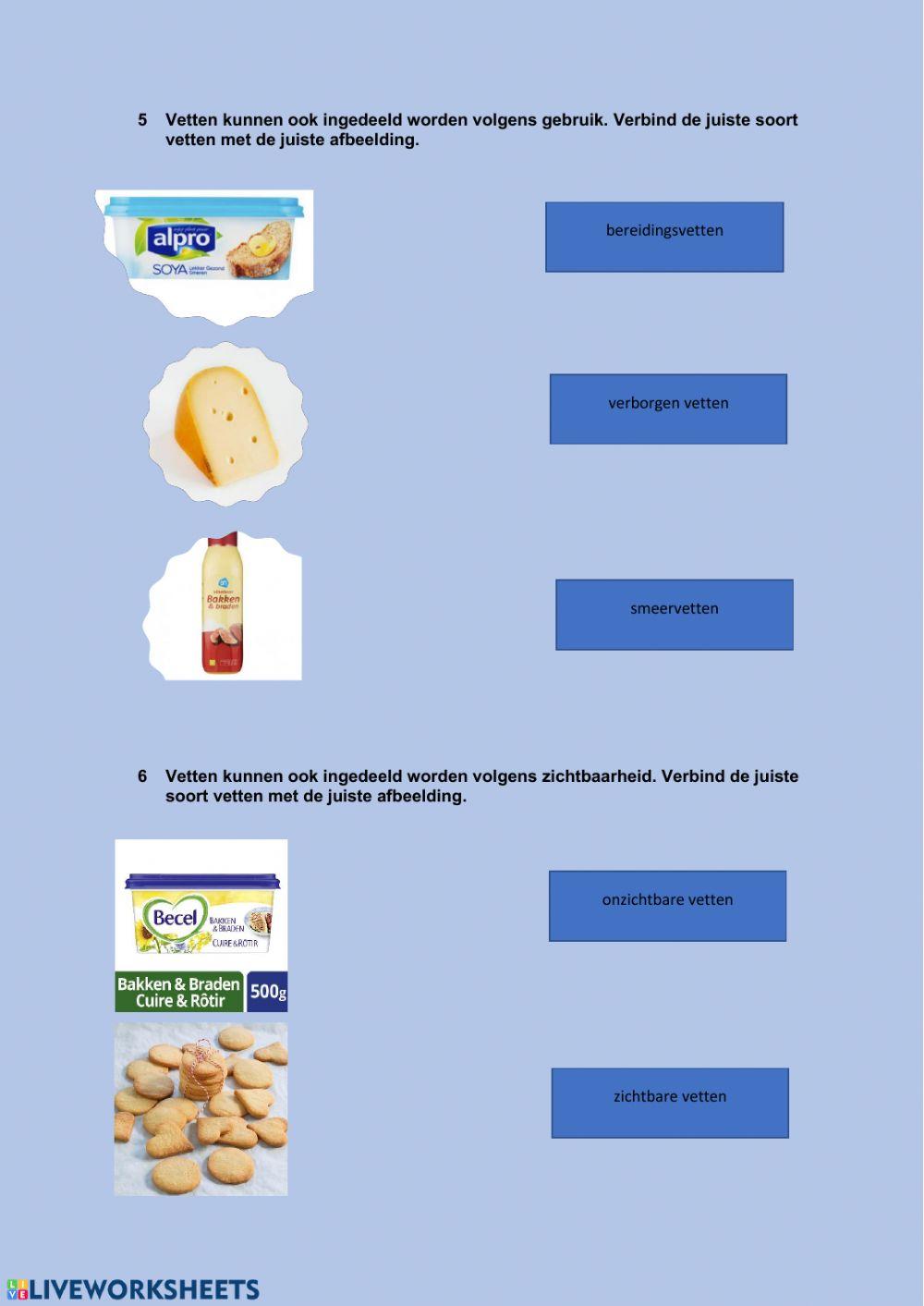 Smeer-en bereidingsvetten