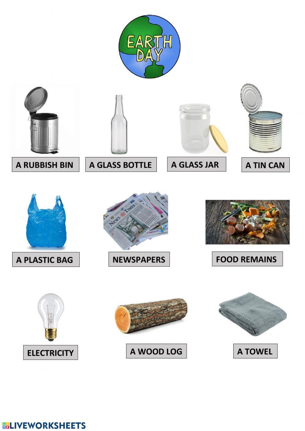 Earth Day vocabulary
