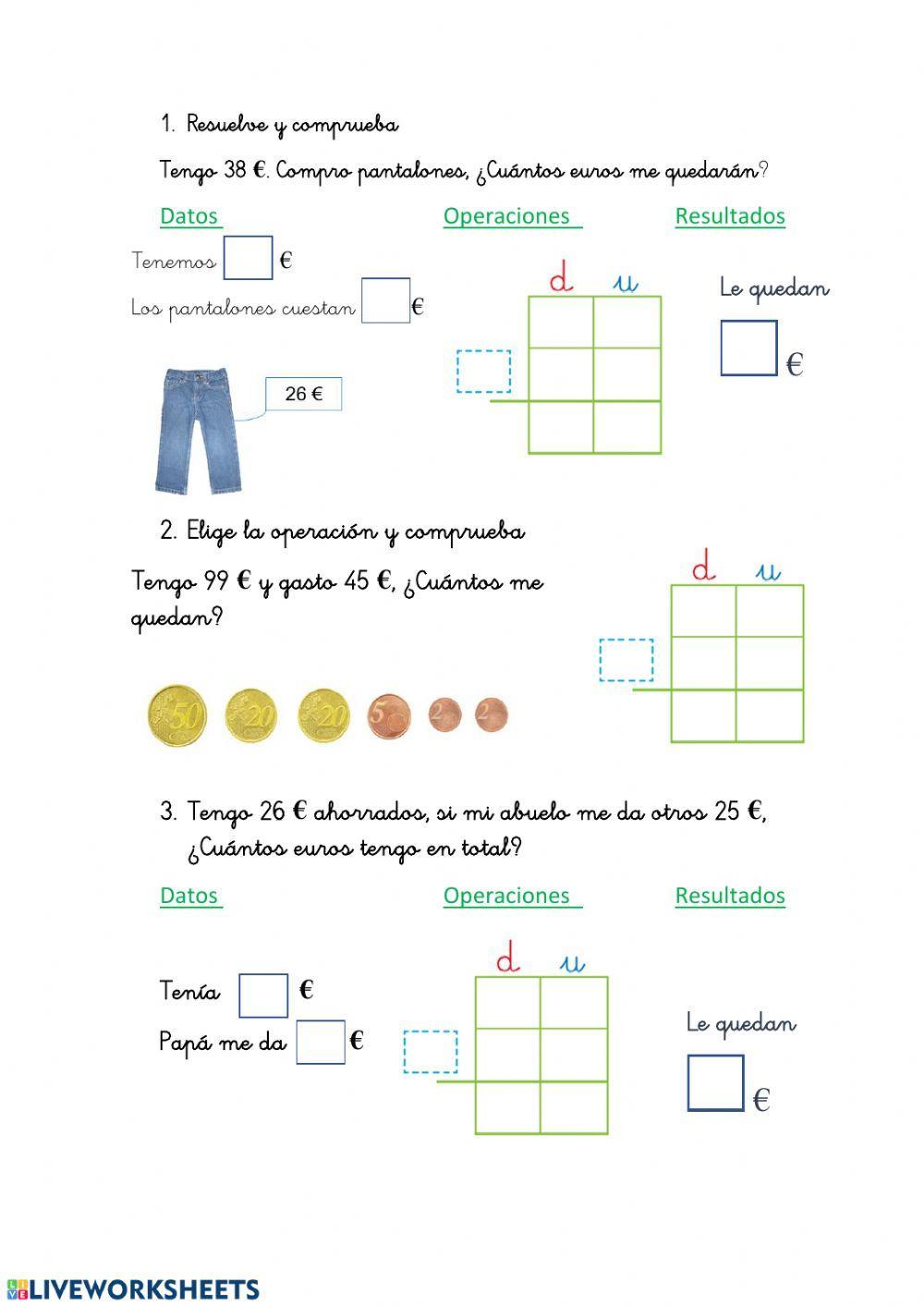 Problemas matemáticas