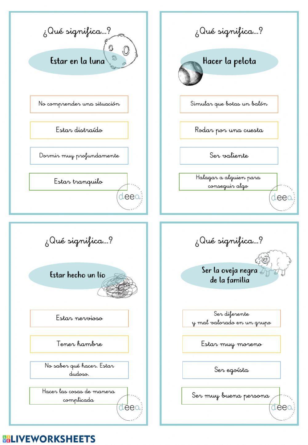 Frases hechas ¿qué significa...?