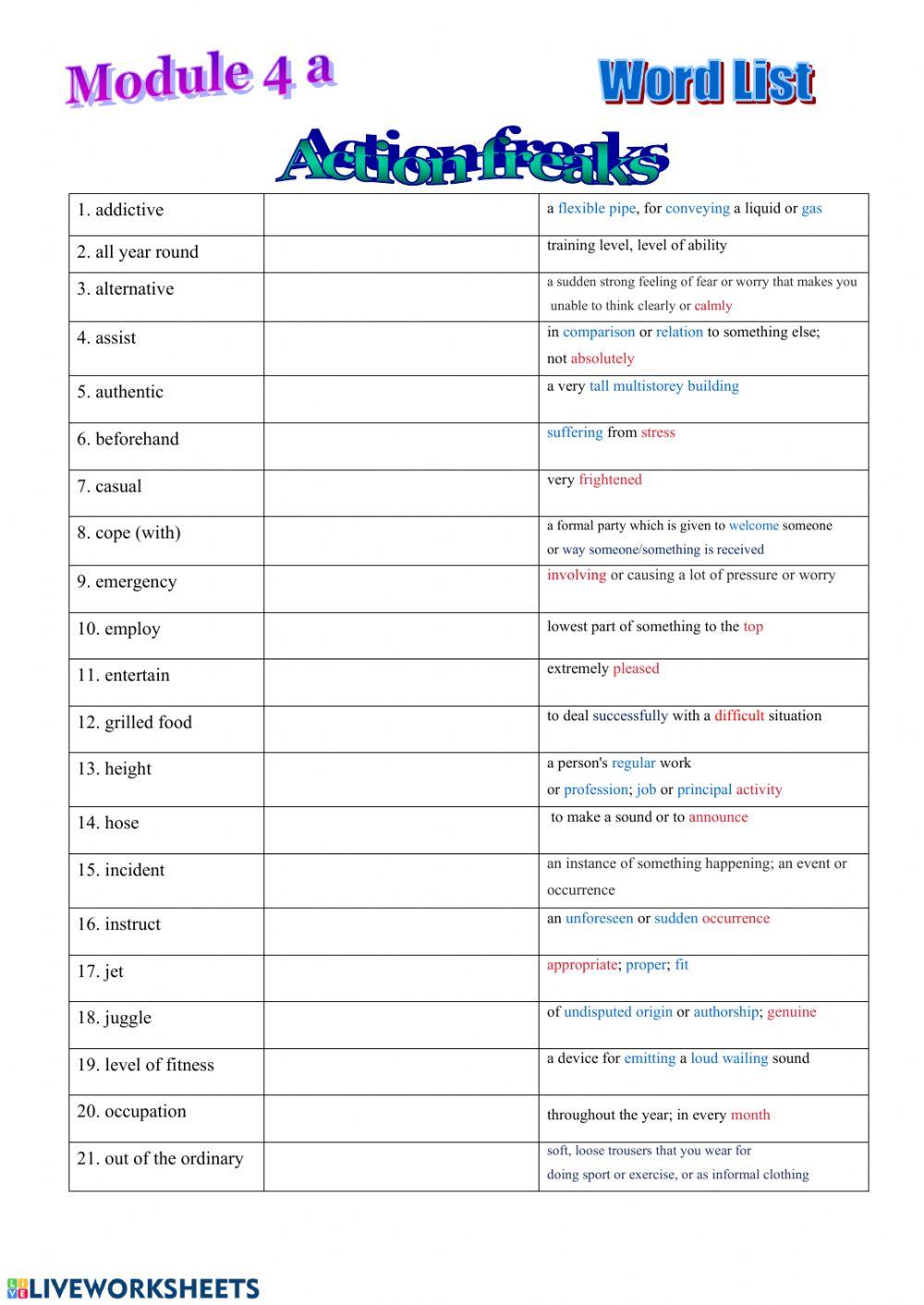 To the Top 4 Module 4a
