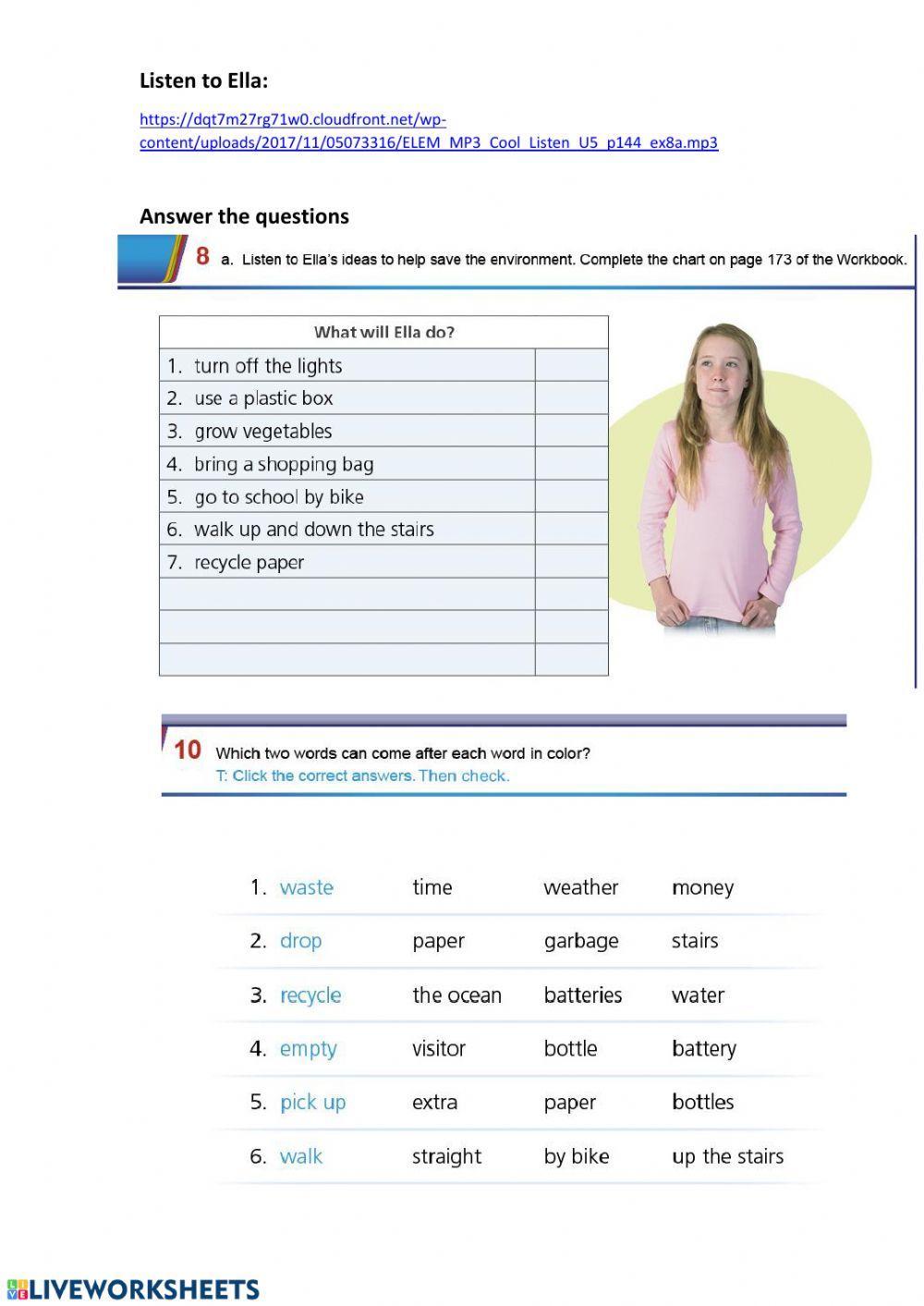 Cool - Unit 5 - listening