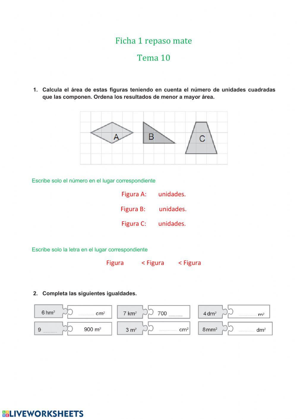 Refuerzo 1 - tema 10