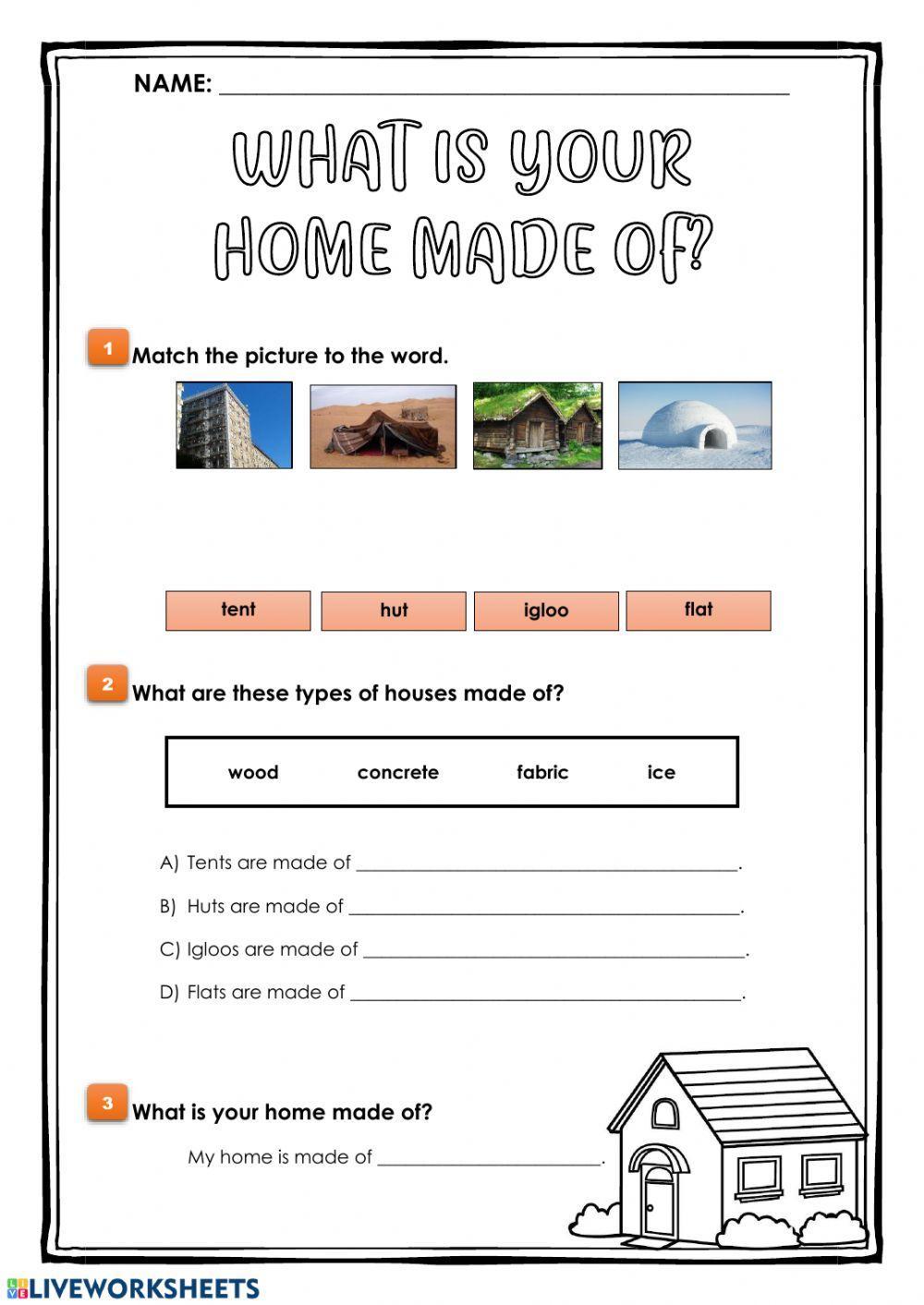 What is your home made of?