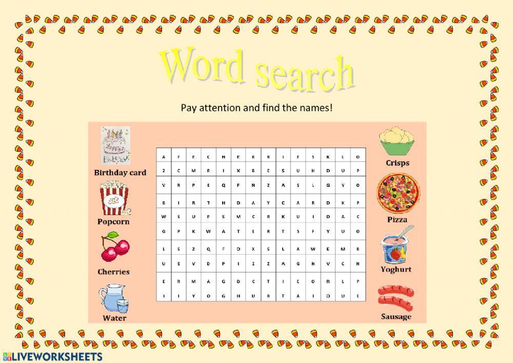 Vocabulary -It-s my birthday