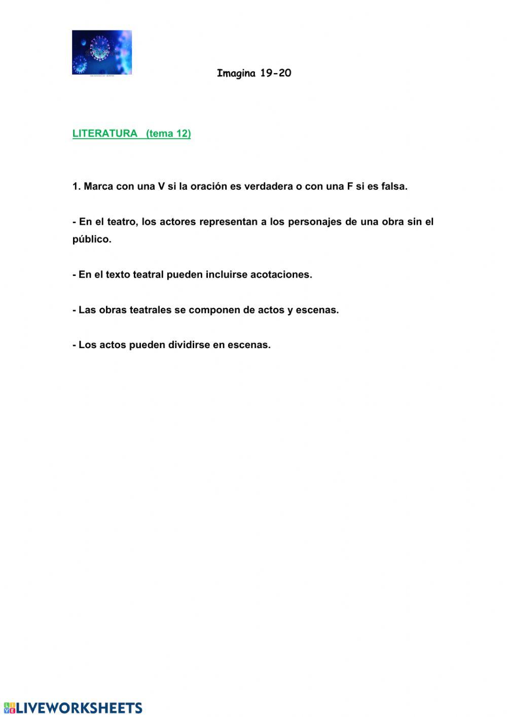 Literatura tema 12