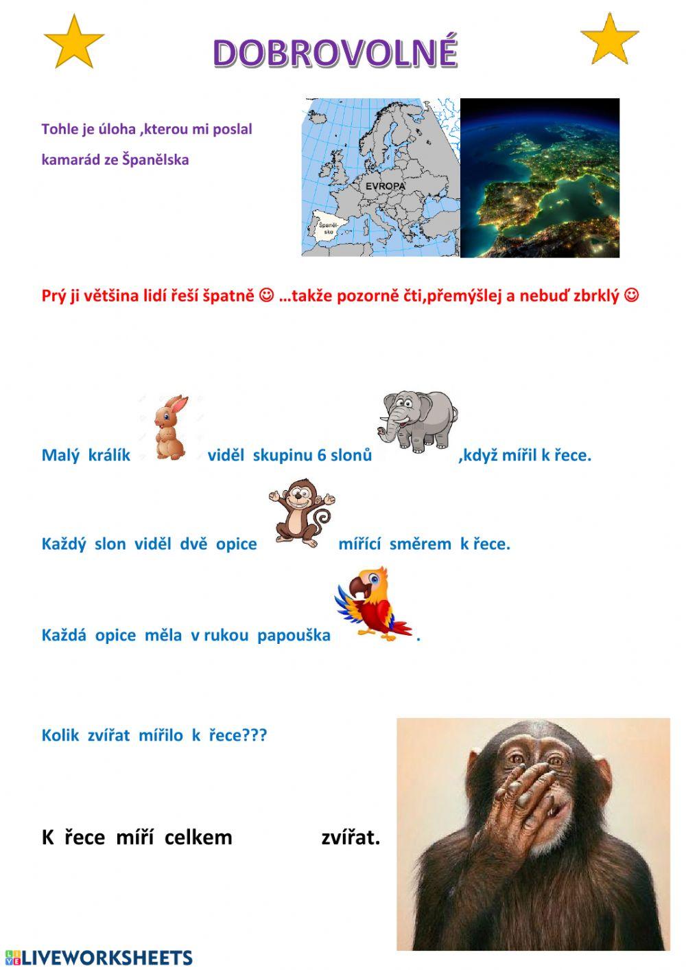 Rébus slovní úloha