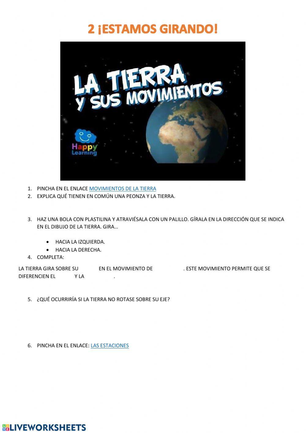 Movimientos de la Tierra