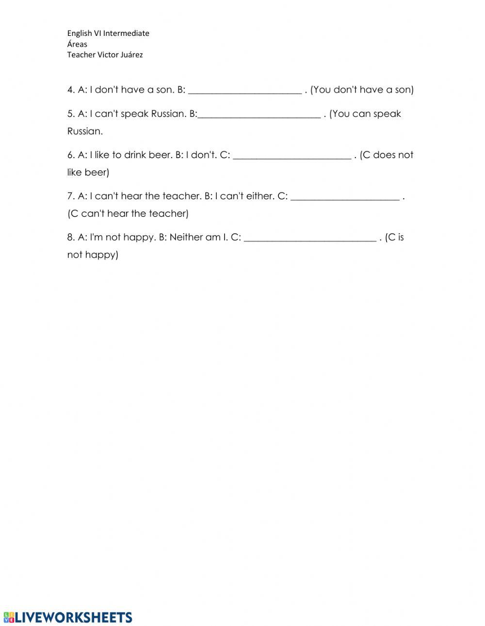 Agreement-Disagreement