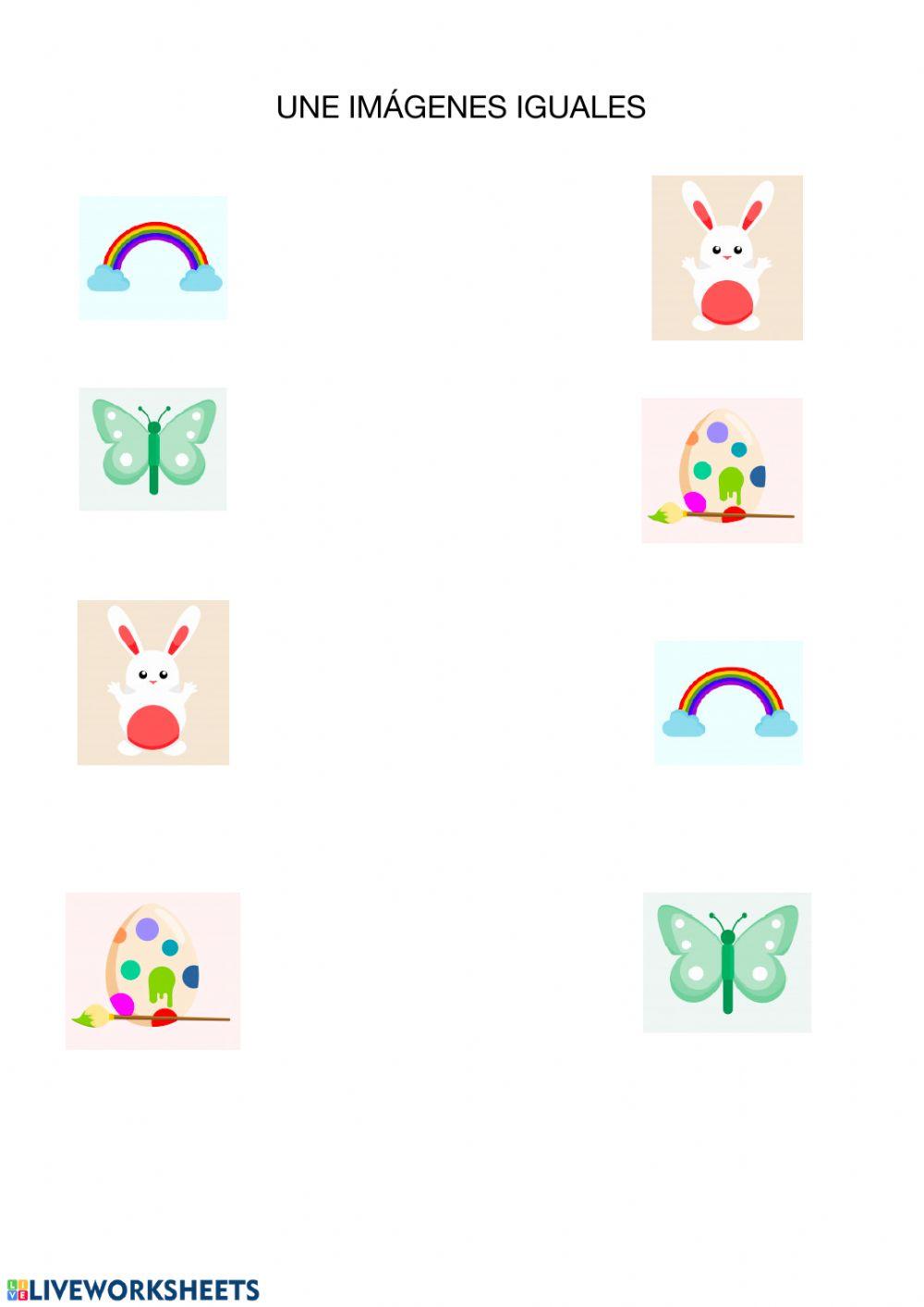 Unir imágenes iguales