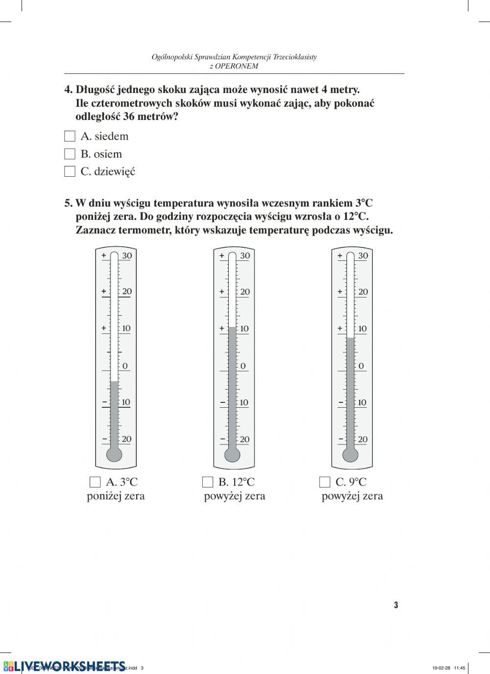 Test trzecioklasisty