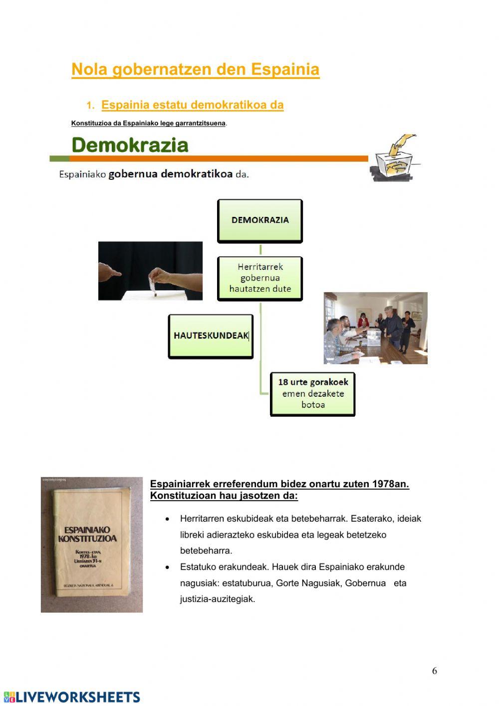 Espainiako eta europako lurraldeak