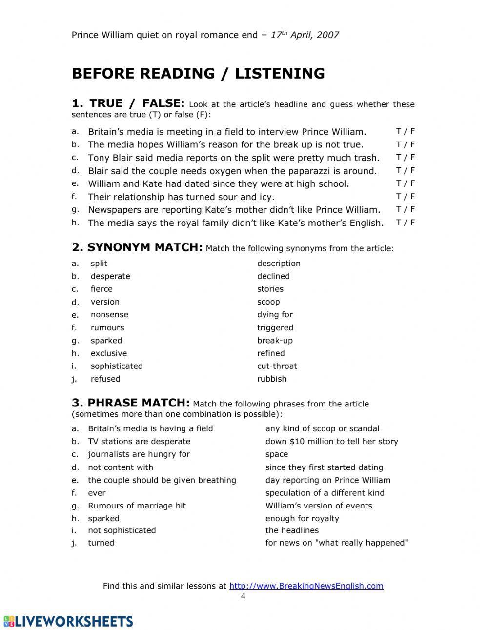 Reading Comprehension Integrated