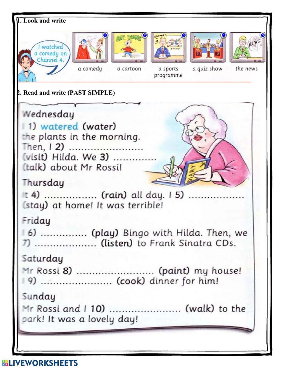 Welcome 2 p.71ex4?,5