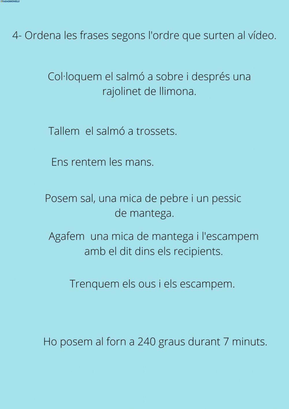 Recepta cuina sobirans