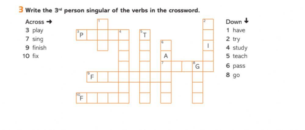 Got it! he-she-it +s